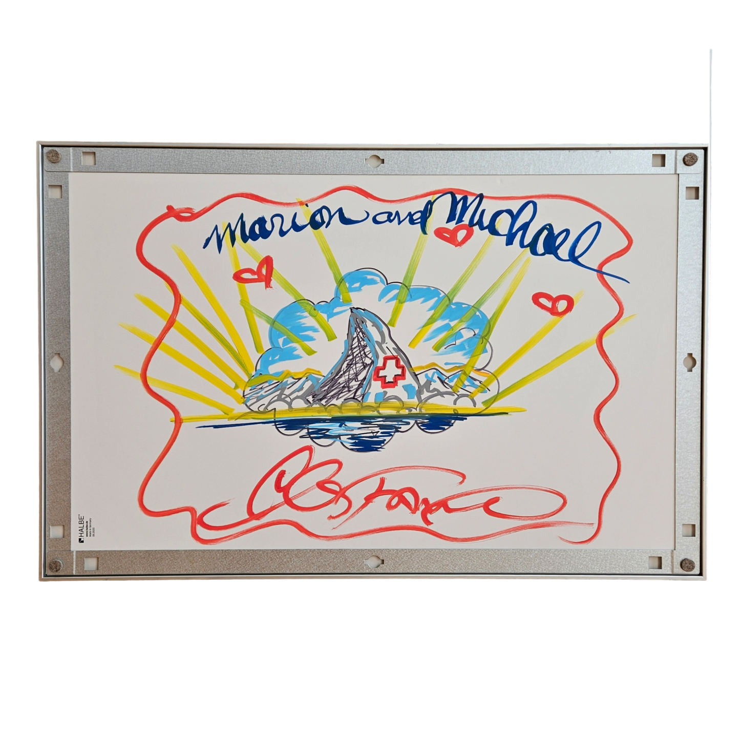 Charles Fazzino - Seasonally Switzerland (2020)