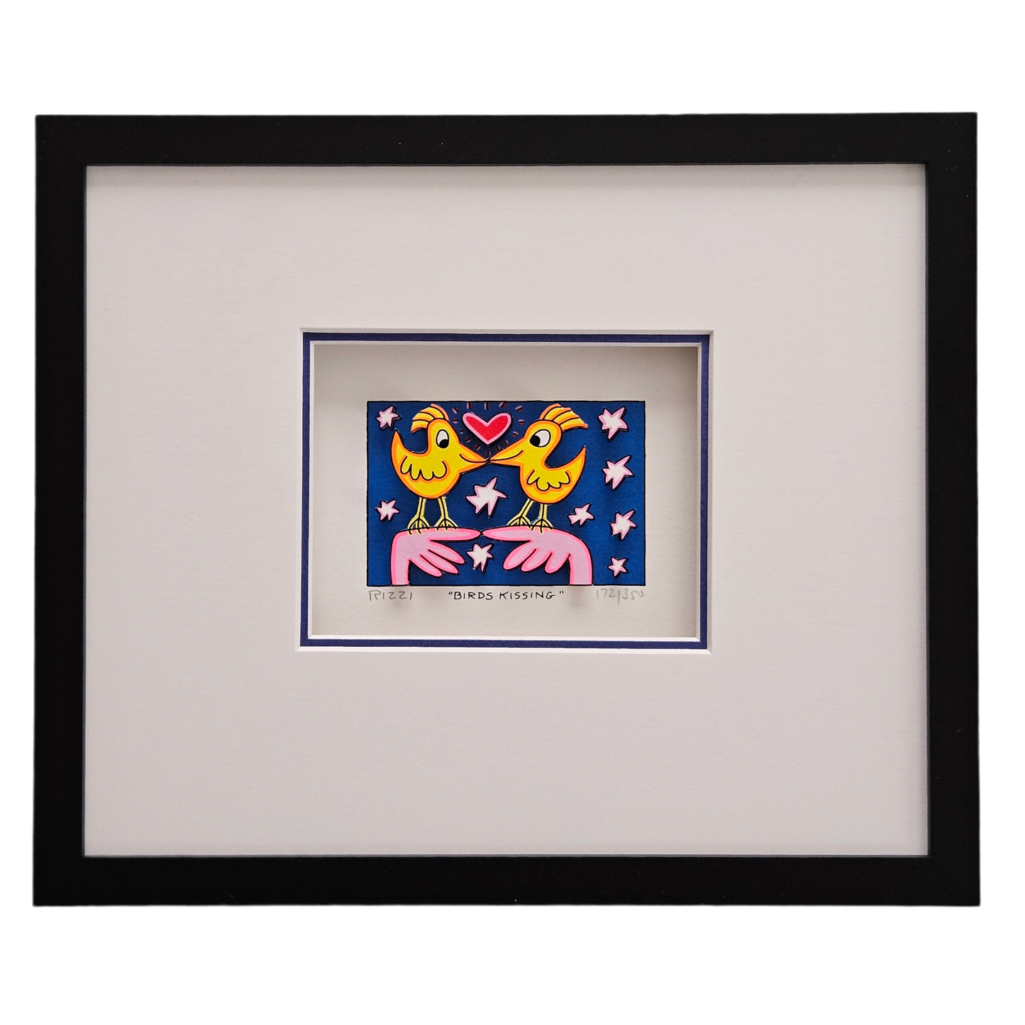 James Rizzi - Birds Kissing (2016)