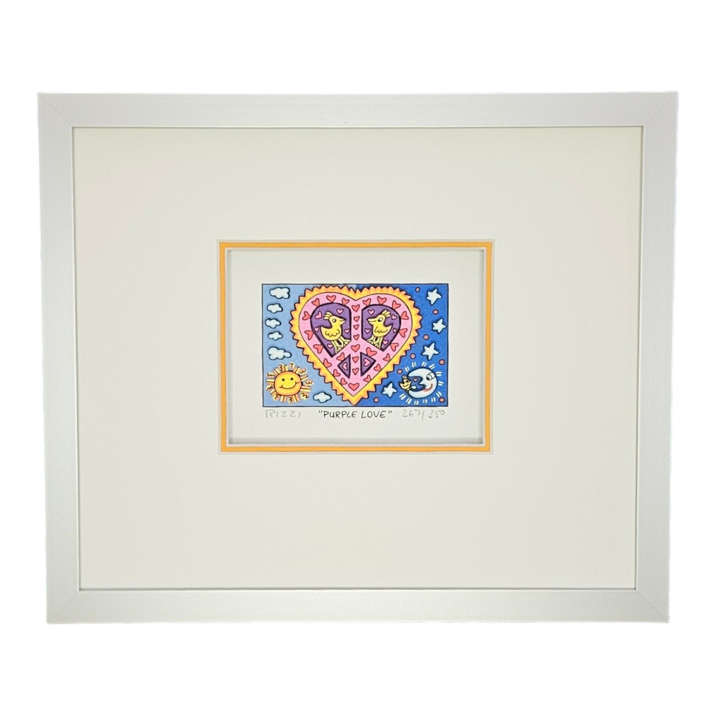 James Rizzi - Purple Love (2019)