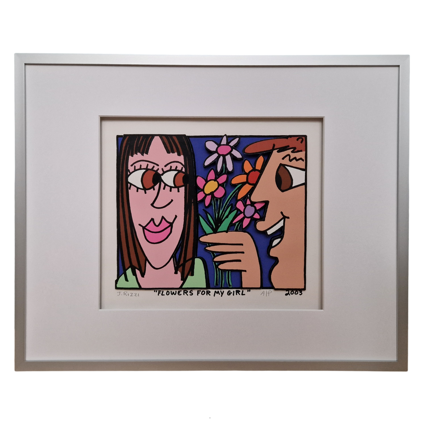 James Rizzi - Flowers for My Girl (2003)