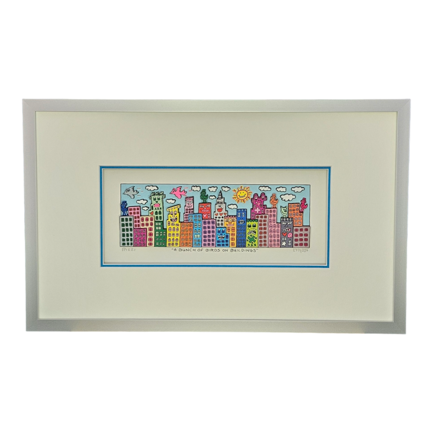 James Rizzi - A Bunch of Birds on Buildings (2019)