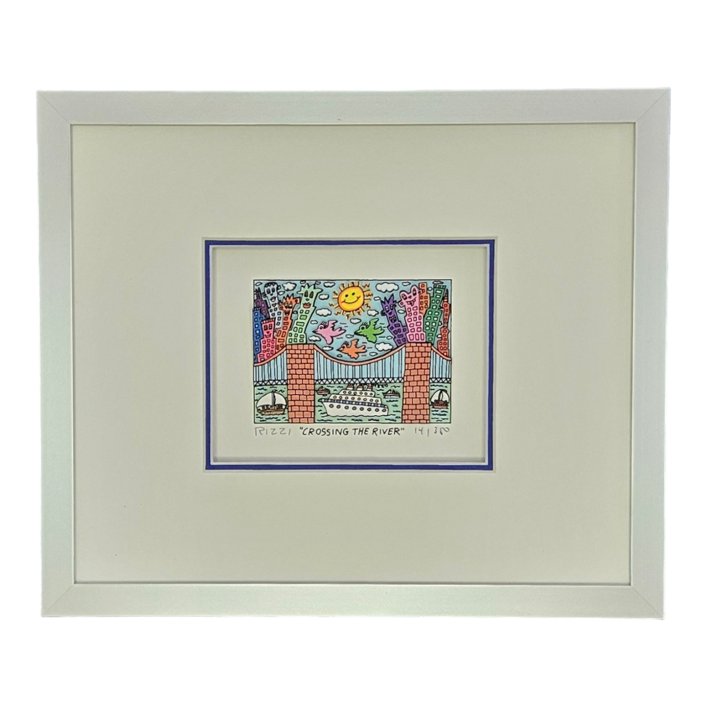 James Rizzi - Crossing the River (2015)