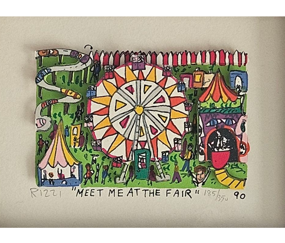 James Rizzi - Meet Me At The Fair (1990) – Zaiser Art