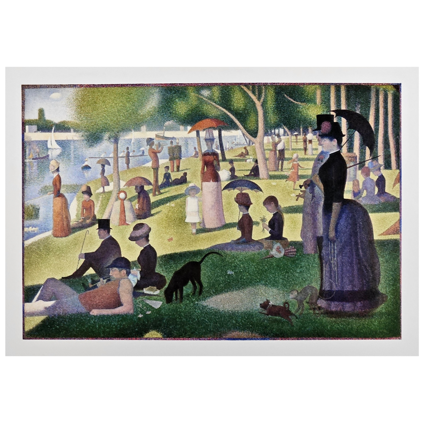 James Rizzi - Sunday Afternoon on the Island of La Grande Jatte (1998)