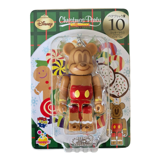 BE@RBRICK 10 - Mickey Mouse Ginger Cookie Version (100%)