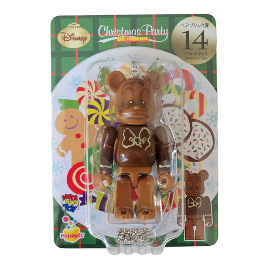 BE@RBRICK 14 - Donald Duck Milk Chocolate Version  (100%)