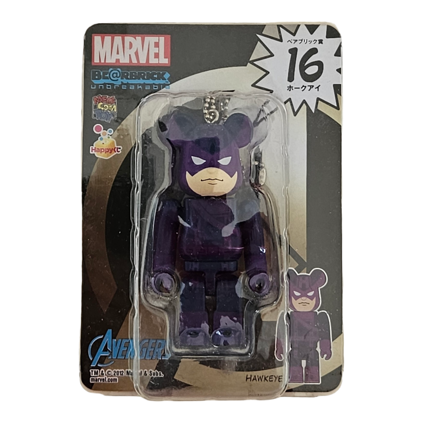 BE@RBRICK 16 - Hawkeye (100%)