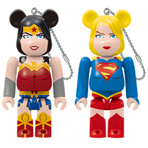 BE@RBRICK 18 - Wonder Woman et Supergirl (100%)