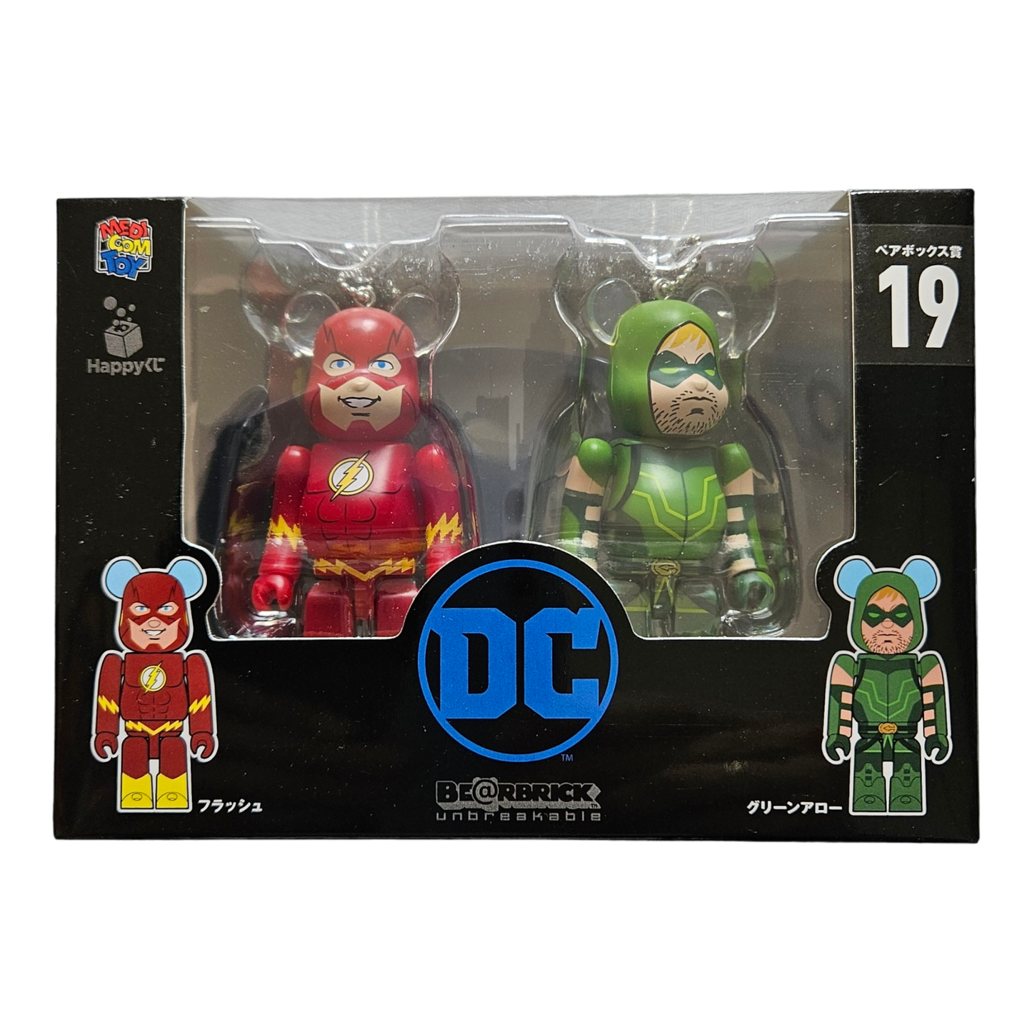 BE@RBRICK 19 - Flash & Green Arrow (100%)