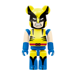 BE@RBRICK 19 - Version Jaune Wolverine (100%)