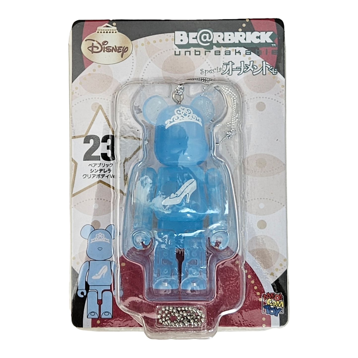 BE@RBRICK 23 - Cinderella Clear Body Version (100%)