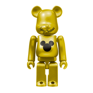 BE@RBRICK 25 - Gold Metallic (100%)