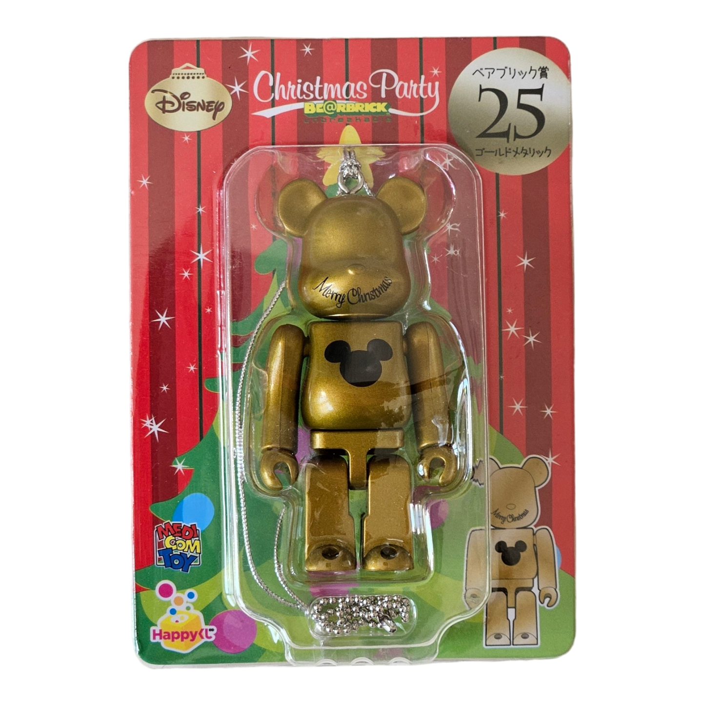 BE@RBRICK 25 - Gold Metallic (100%)