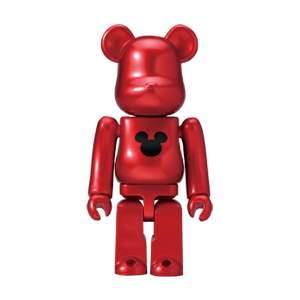 BE@RBRICK 26 - Rouge métallisé (100%)