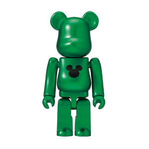 BE@RBRICK 27 - Green Metallic (100%)