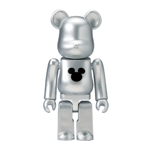 BE@RBRICK 29 - Argent métallisé (100%)