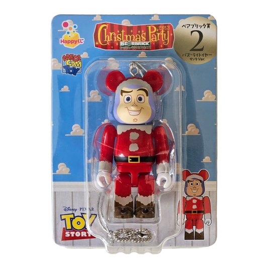 BE@RBRICK 2 - Version Buzz l'Éclair Père Noël (100%)