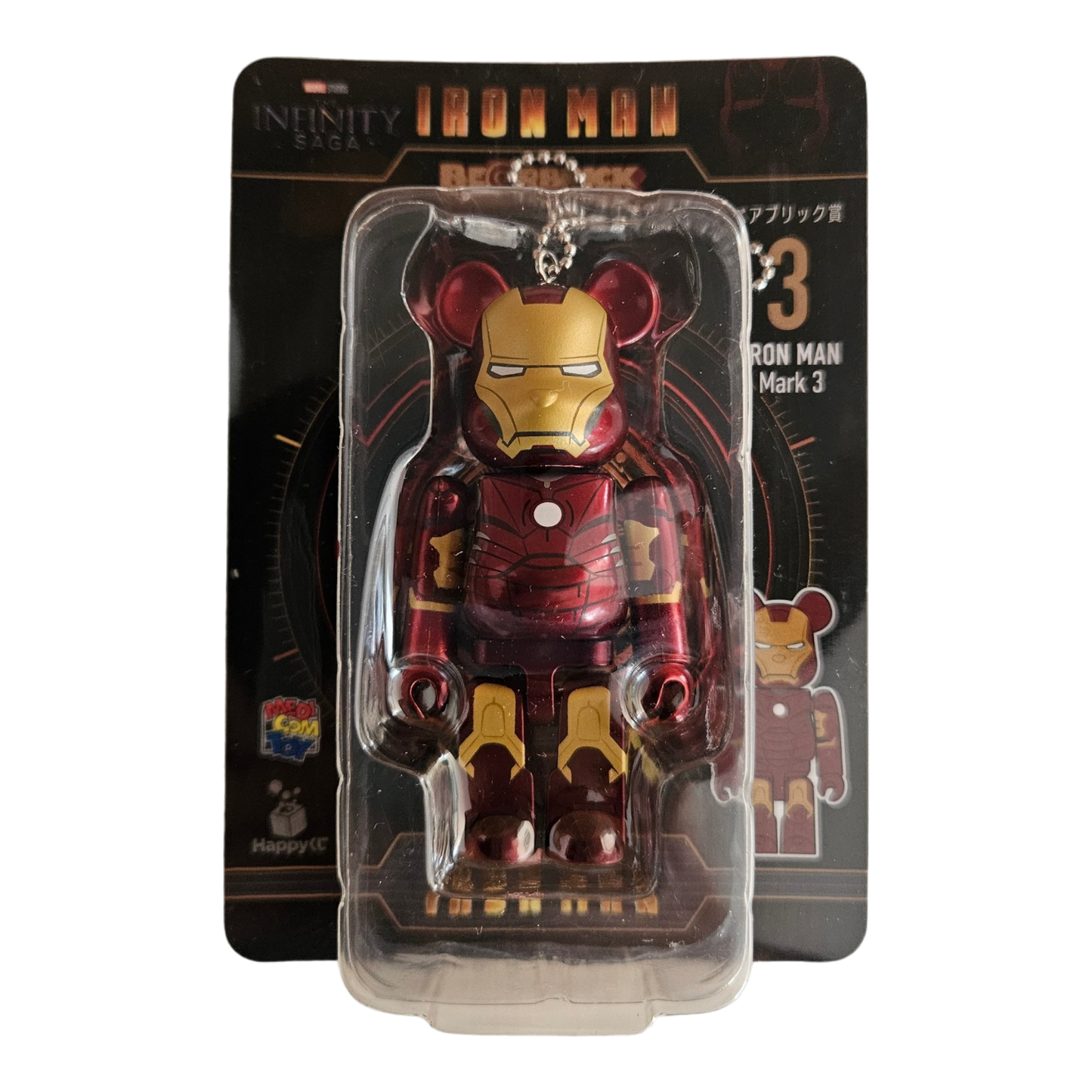 BE@RBRICK 3 - Iron Man Mark 3 (100%)