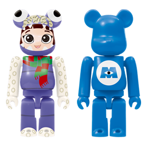 BE@RBRICK 30 - Boo Christmas Version &amp; Monsters, Inc. (100%)