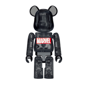 BE@RBRICK 30 - MARVEL Noir Clair (100%)