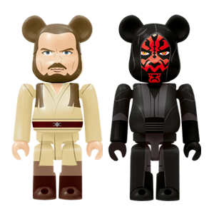 BE@RBRICK 31 - Qui-Gon Jinn & Darth Maul (100%)