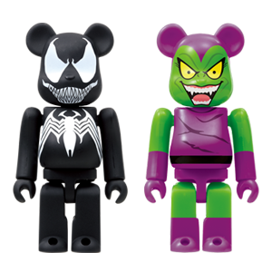 BE@RBRICK 34 - Venom & Green Goblin (100%)