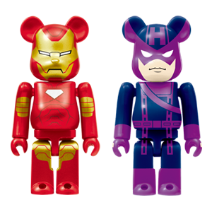 BE@RBRICK 35 - Iron Man & Hawkeye (100%)