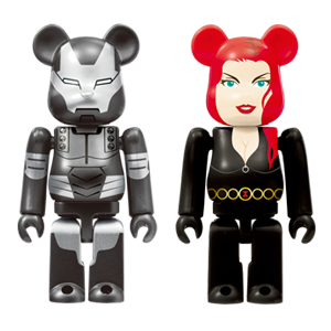 BE@RBRICK 36 - Machine de guerre et Veuve noire (100%)