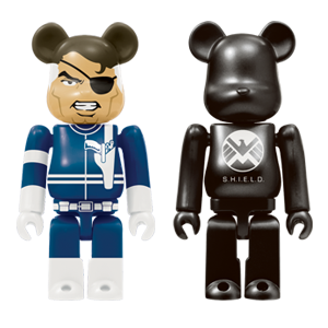 BE@RBRICK 40 - Nick Fury & S.H.I.E.L.D. (100%)