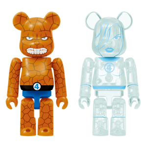 BE@RBRICK 45 - Thing &amp; Invisible Woman (100%)