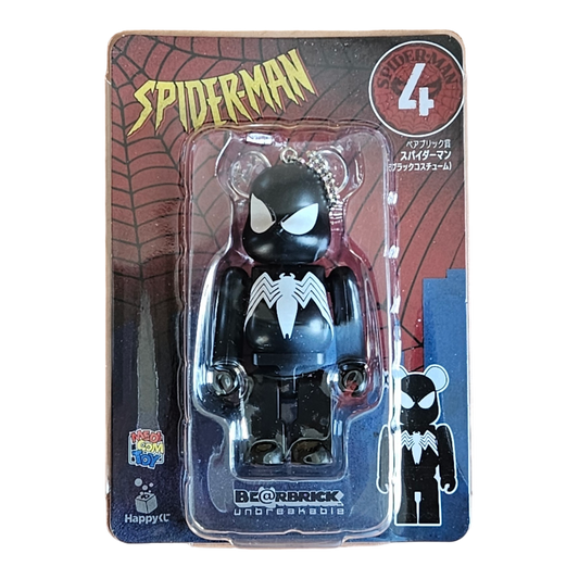 BE@RBRICK 4 - Spider-Man Black Costume (100%)