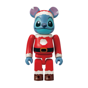 BE@RBRICK 7 - Stitch Santa Version (100%)