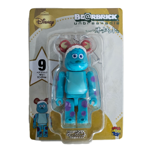 BE@RBRICK 9 - Version Père Noël Sulley (100%)