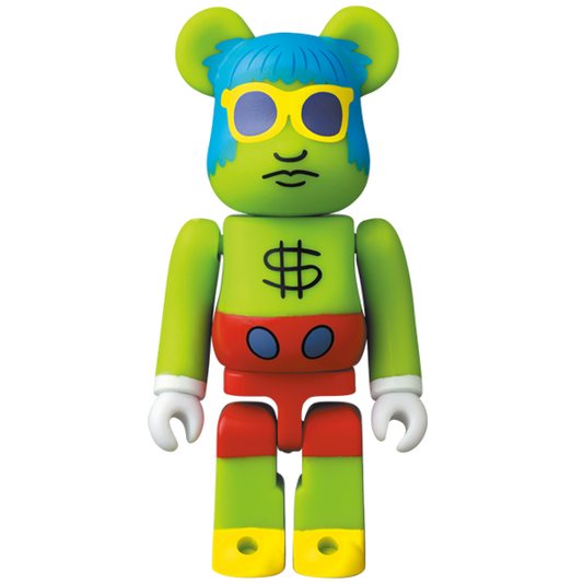 BE@RBRICK Series 43 Artist Keith Haring "Andy Mouse" (100%)