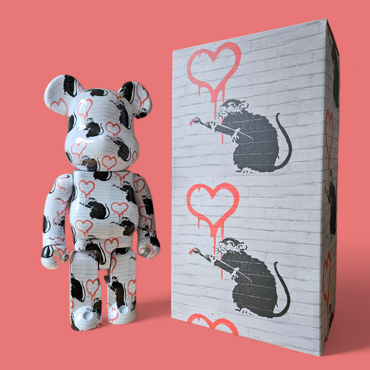 BE@RBRICK Rat d'amour (1000%)