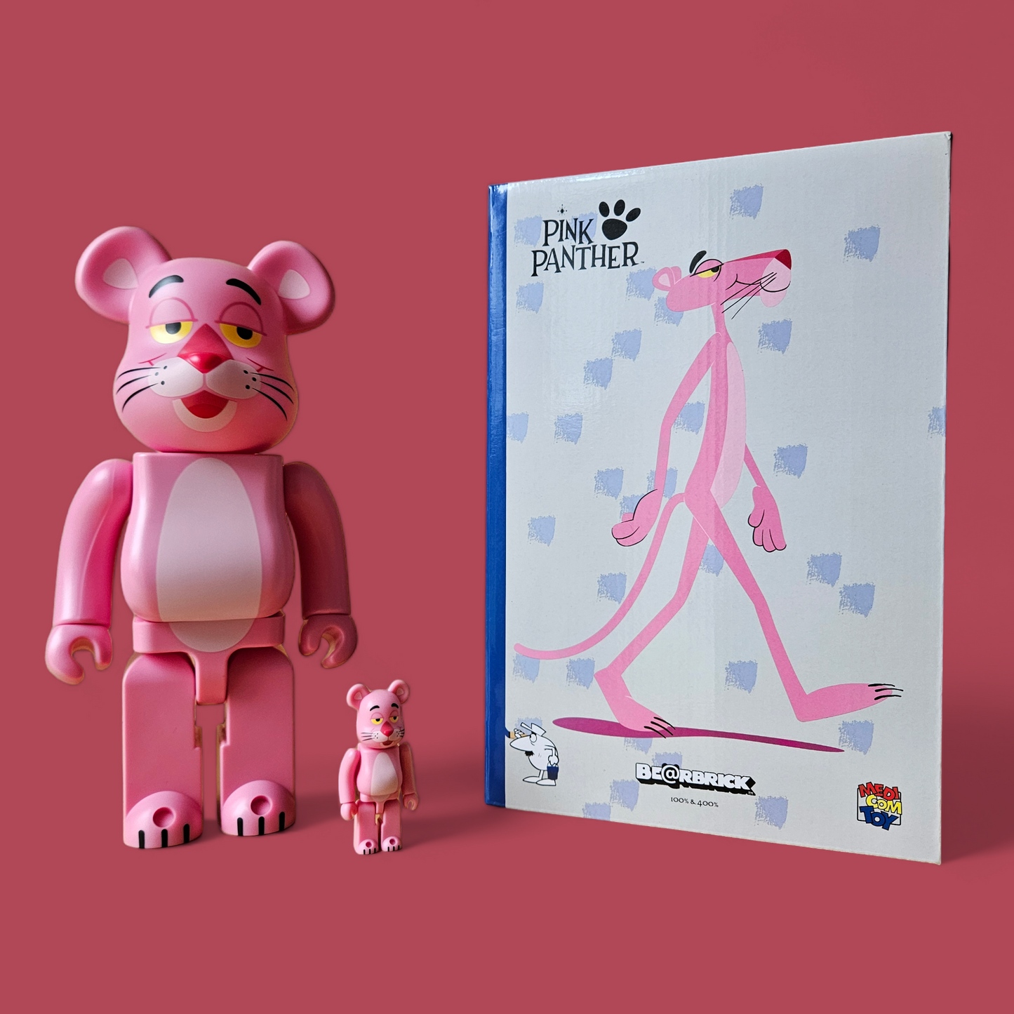 BE@RBRICK Pink Panther (100%+400%)
