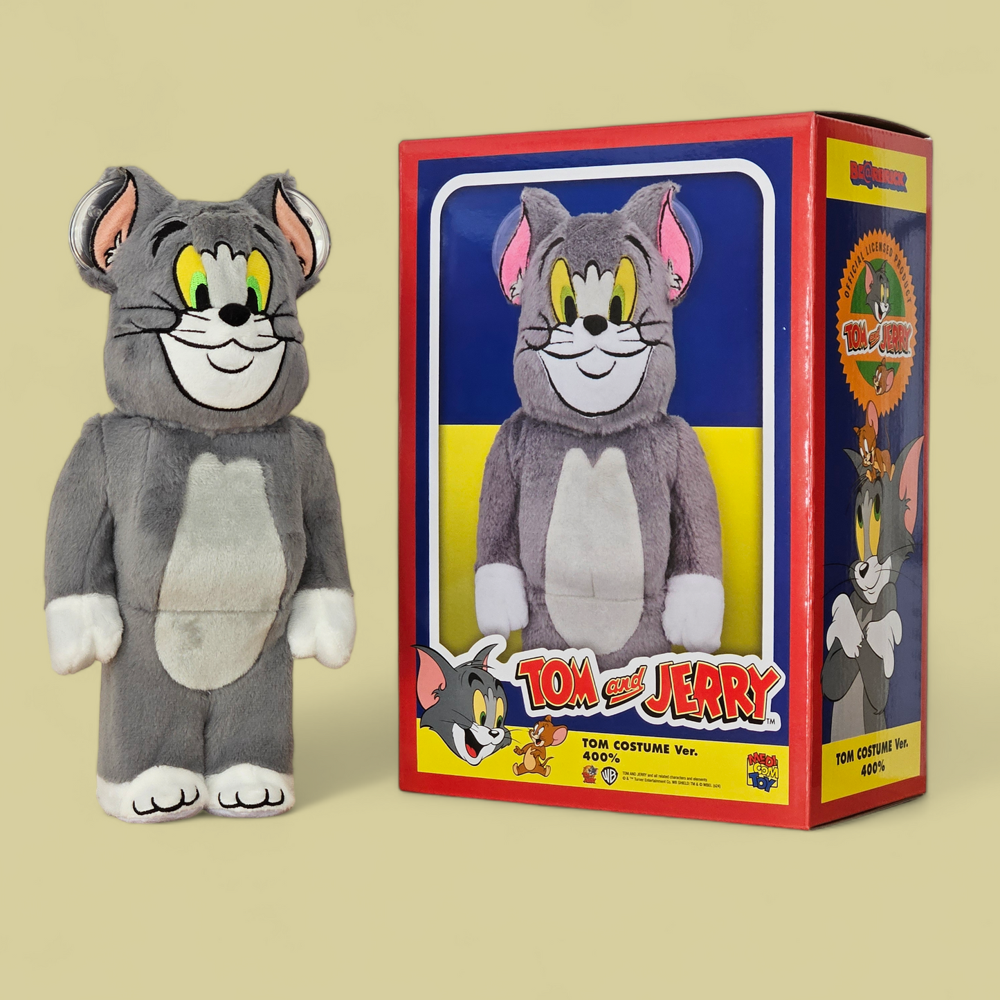 BE@RBRICK Tom Costume Version [Tom and Jerry] (400%)