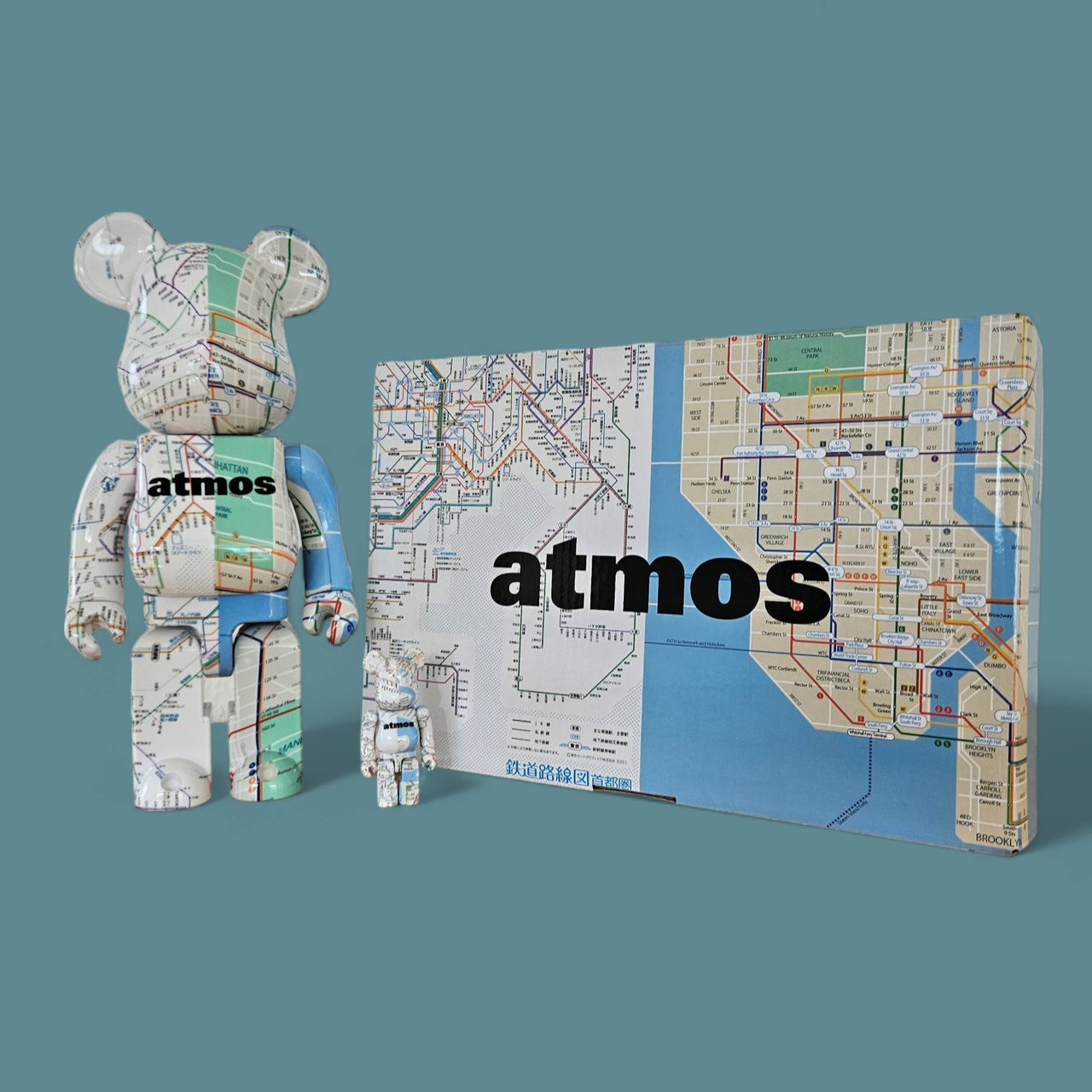 BE@RBRICK atmos SUBWAY (100%+400%)