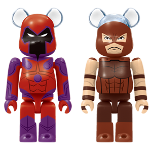 BE@RBRICK D - Onslaught & Juggernaut (100%)