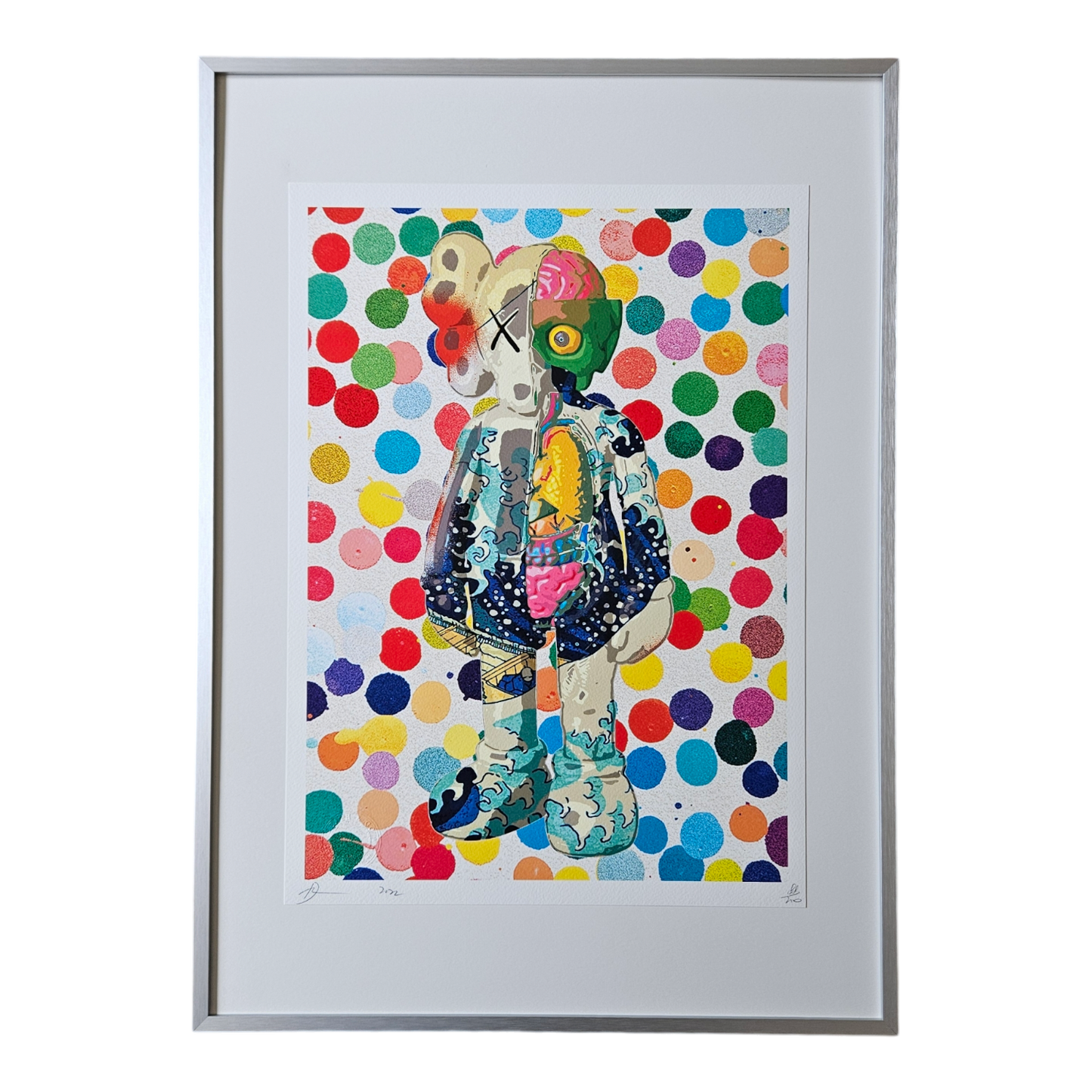 DEATH NYC - Compagnon disséqué KAWS - Damien Hirst (2022)