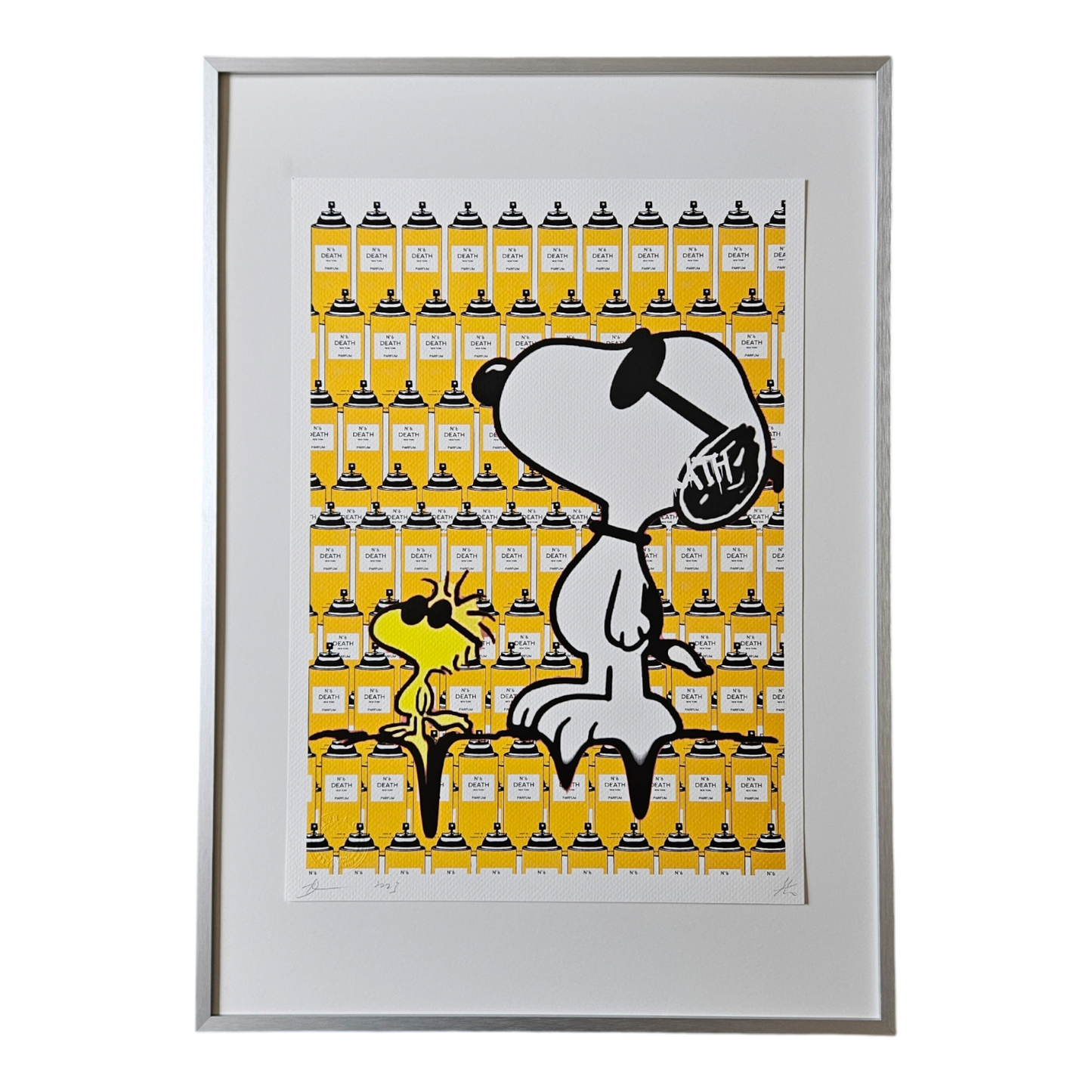 DEATH NYC - Snoopy - Woodstock - Bombes aérosols (2023)