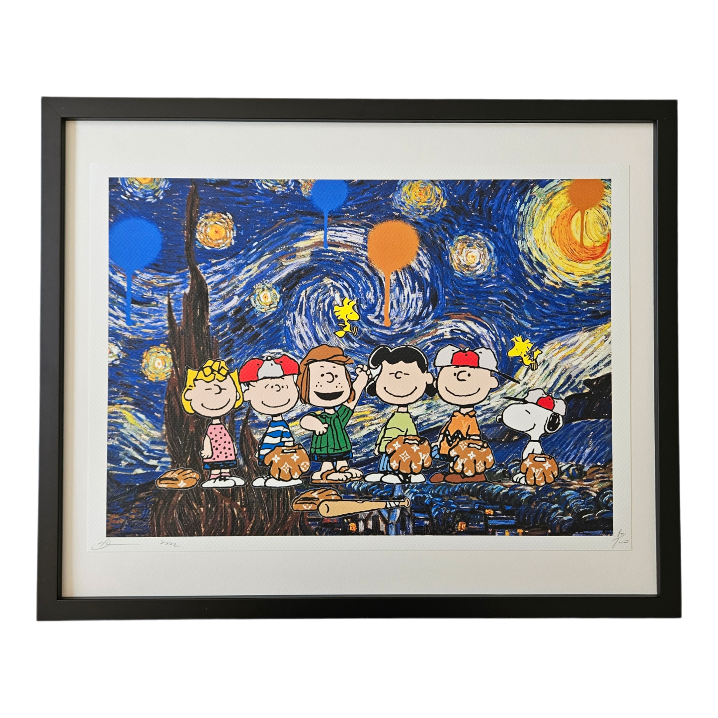 DEATH NYC - Peanuts - Van Gogh Starry Night - Louis Vuitton (2022)