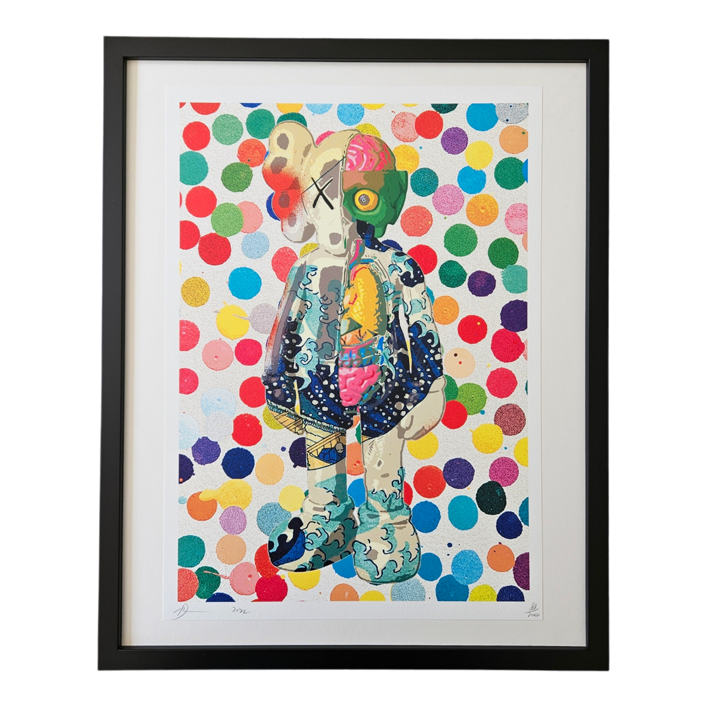 DEATH NYC - KAWS Dissected Companion - Damien Hirst (2022)