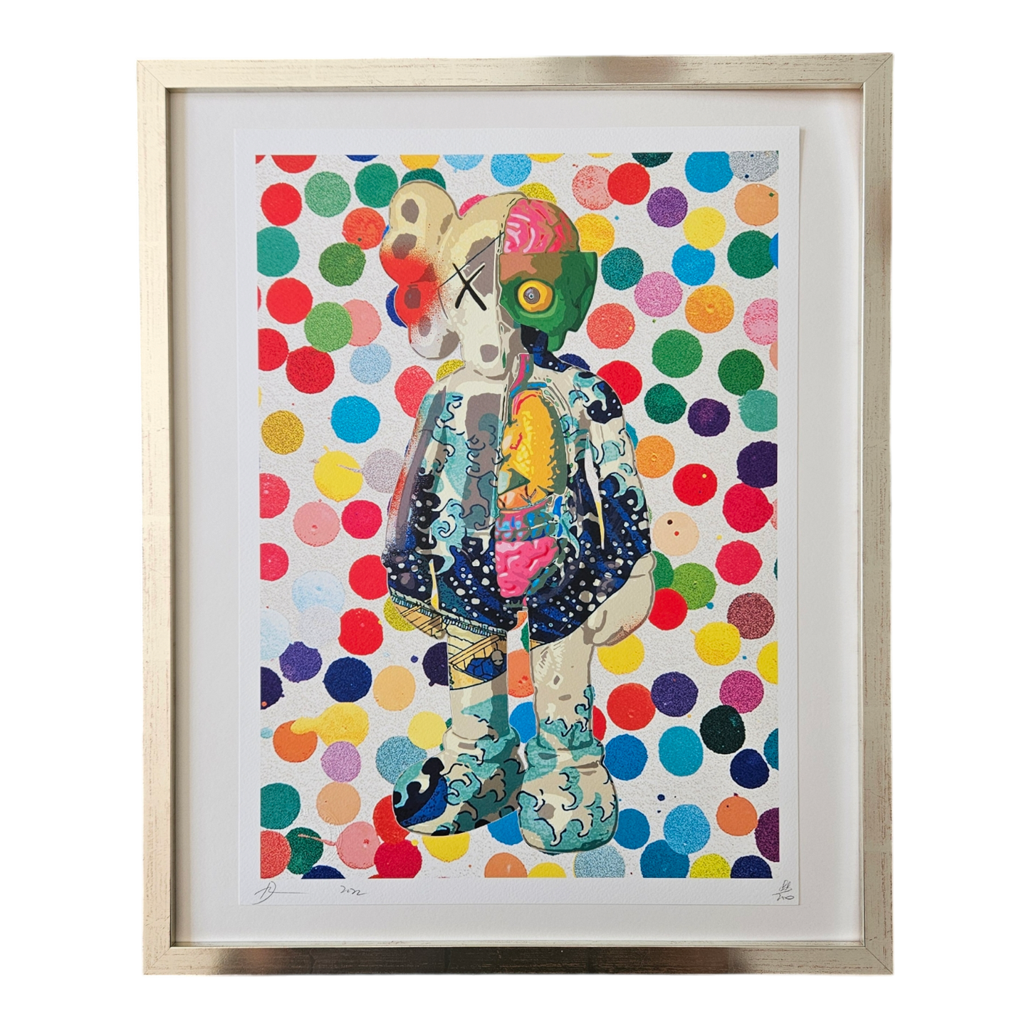 DEATH NYC - KAWS Dissected Companion - Damien Hirst (2022)