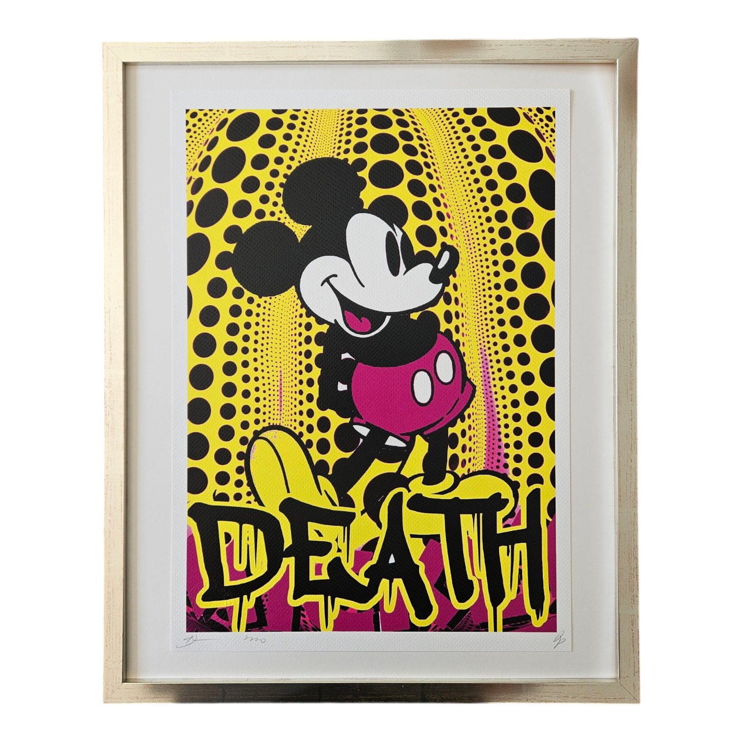 DEATH NYC - Mickey Mouse - Yayoi Kusama (2020)