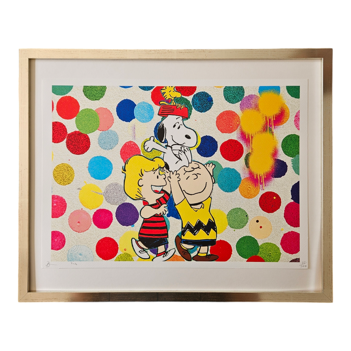 DEATH NYC - Peanuts - Damien Hirst (2020)