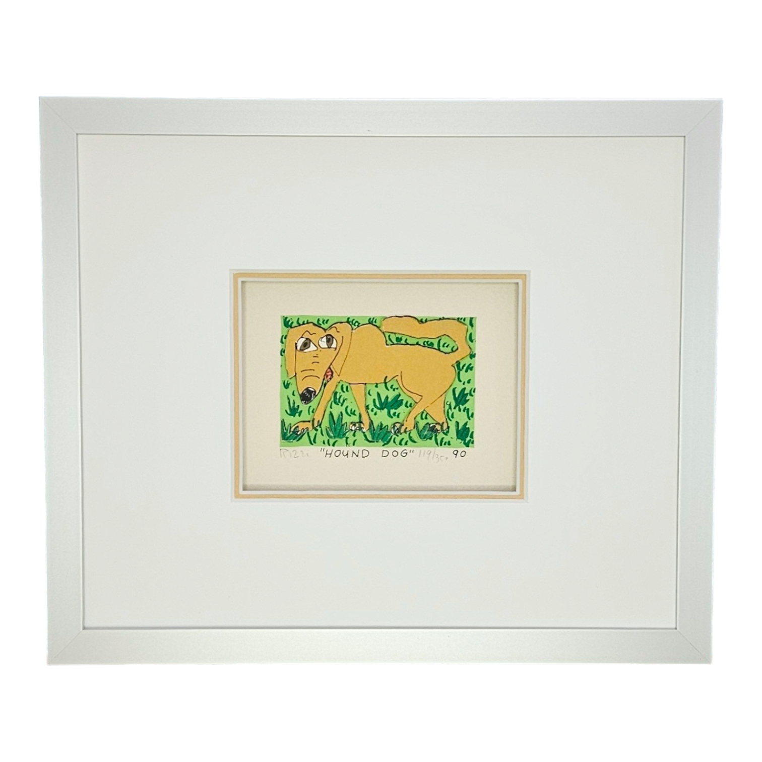 James Rizzi Hound dog 169/350 1990年作 James Rizzi - Hound Dog James Rizzi Hound dog 169/350 1990年作 James Rizzi - Hound Dog