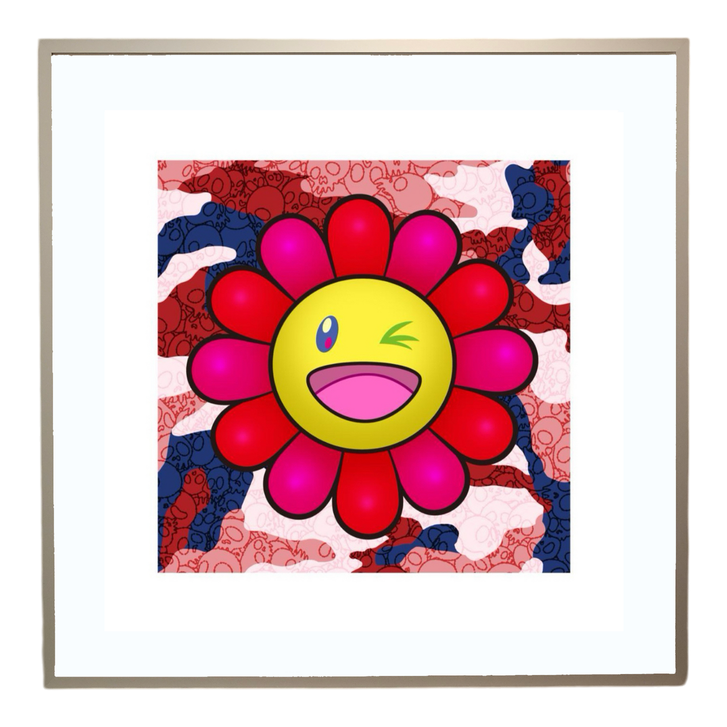 Takashi Murakami - Murakami.Fleur #4441 Warhol Camouflage (2024)