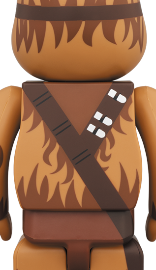 BE@RBRICK CHEWBACCA Han Solo Version (400%)