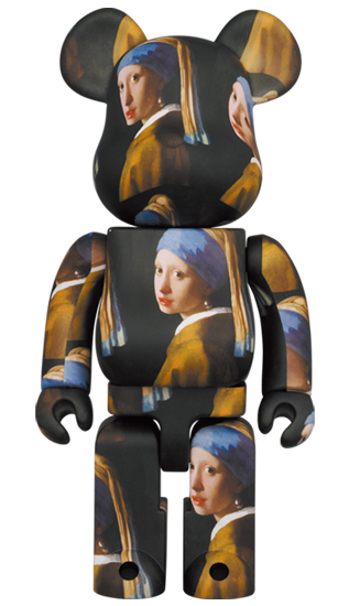 BE@RBRICK Johannes Vermeer "Girl with a Pearl Earring" (100%+400%)
